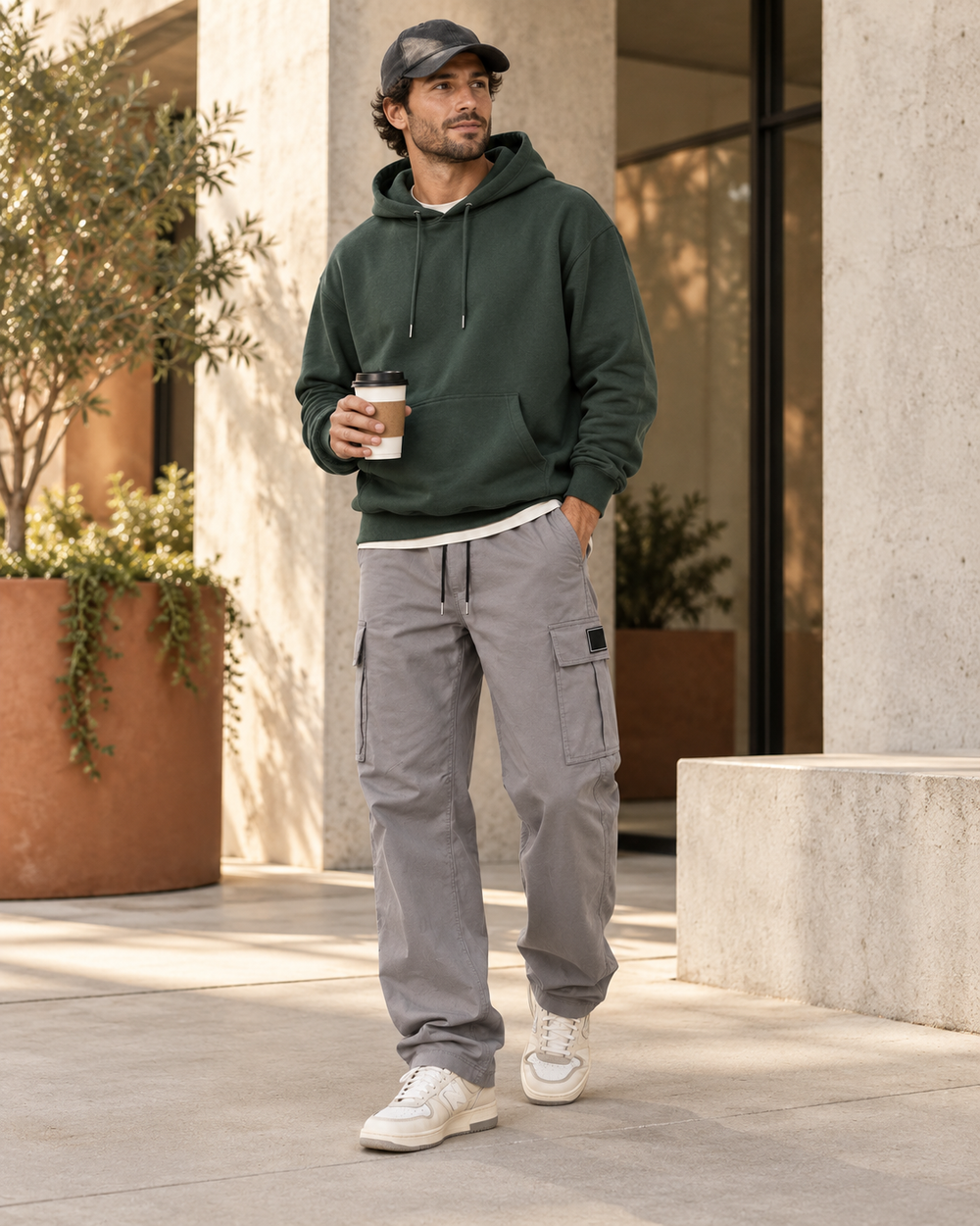 Off-duty, put together