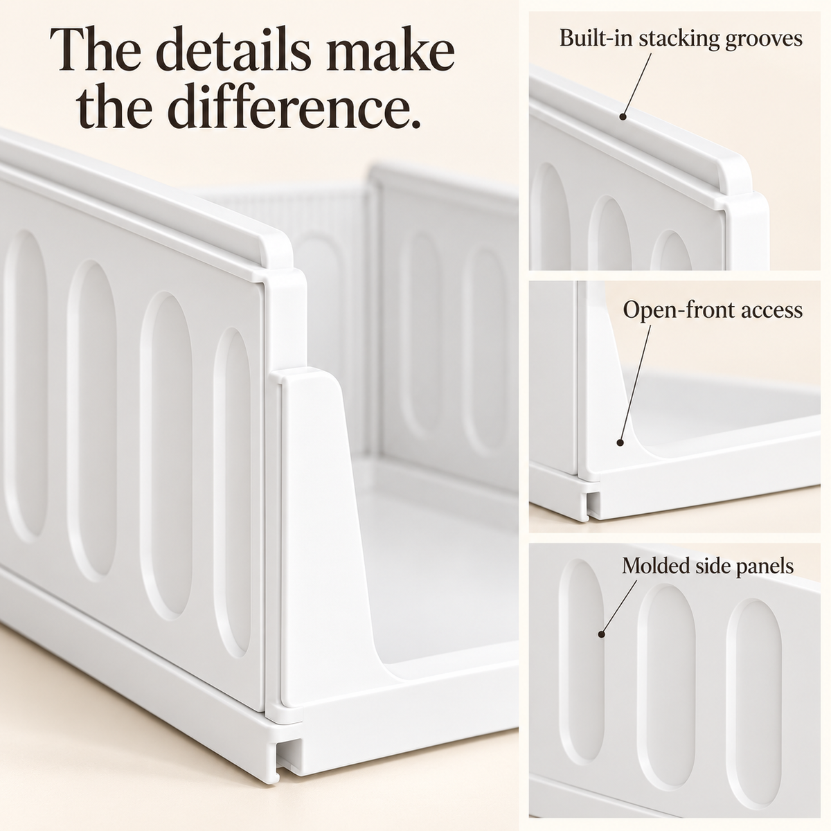 Stackable Closet Organizers