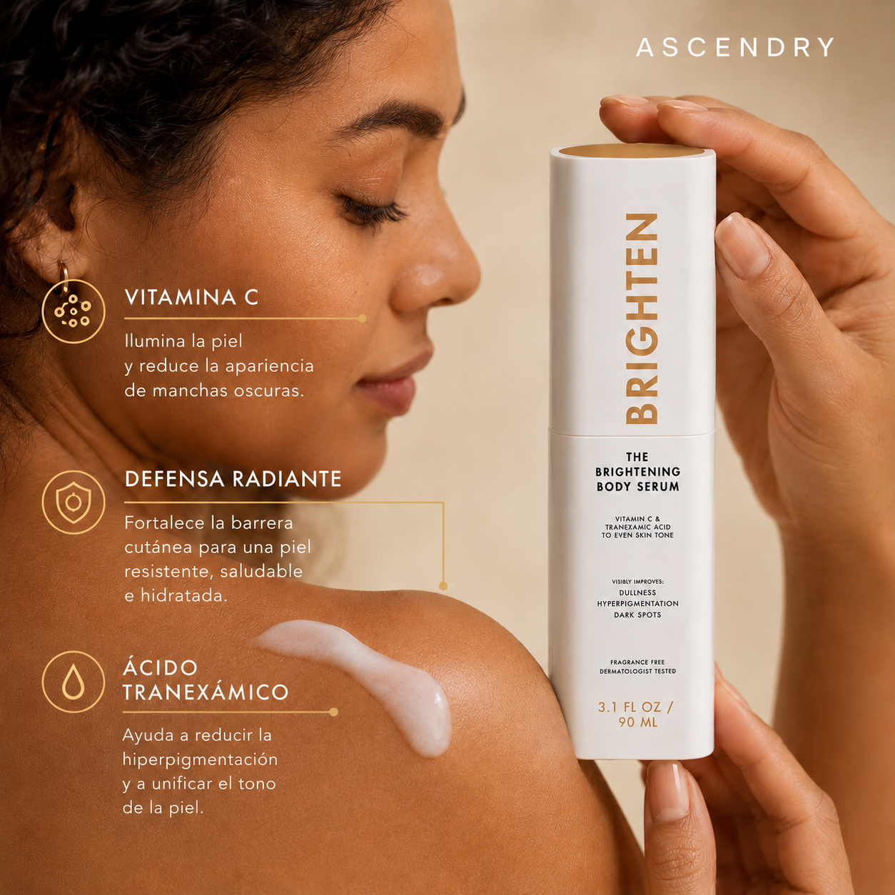 Ascendry™ - Sérum Corporal Iluminador