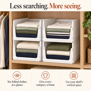 Stackable Closet Organizers
