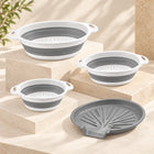 Ascendry™ Collapsible Colander & Drain Set