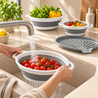 Ascendry™ Collapsible Colander & Drain Set