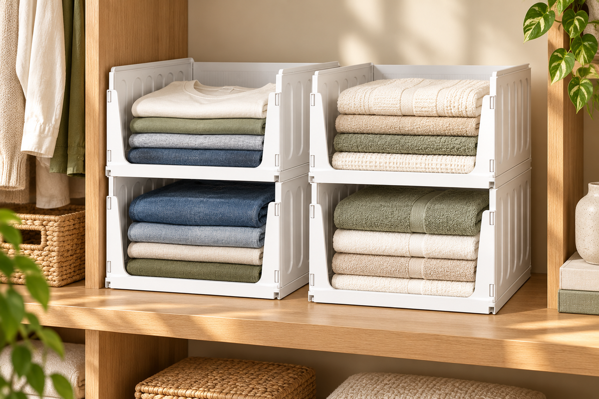 Stackable Closet Organizers